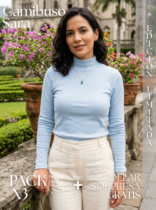 PACK'S Camibuso Sara + Collar GRATIS